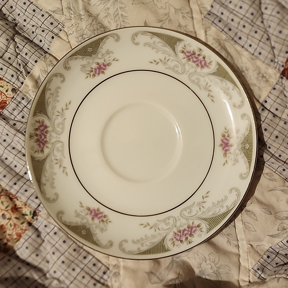 Alberon Translucent Fine China Saucer Vintage